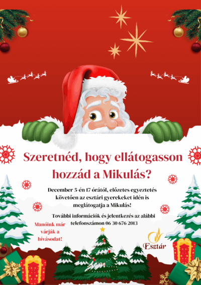 Mikulás házhoz megy