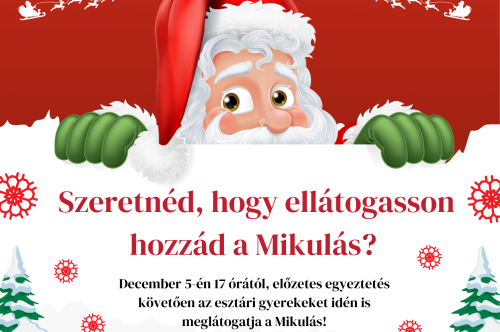 Mikulás házhoz megy